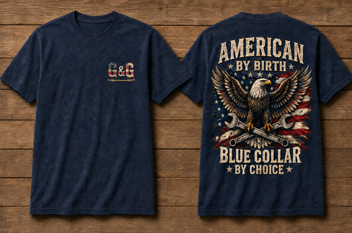 American By Birth Tee Shirt