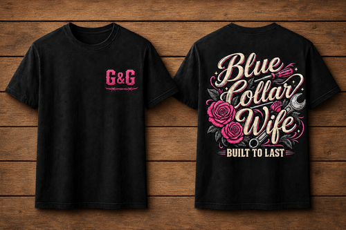 Blue Collar Wife Tee Shirt