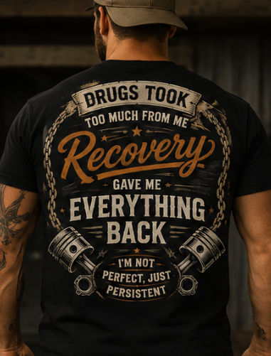 Drugs Took To Much Recovery Tee Shirt