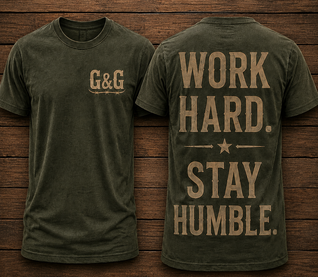 Work Hard Stay Humble Tee Shirt