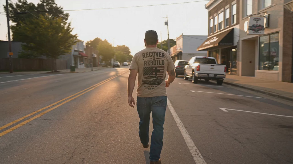 Recover and rebuild Recovery Tee Shirt