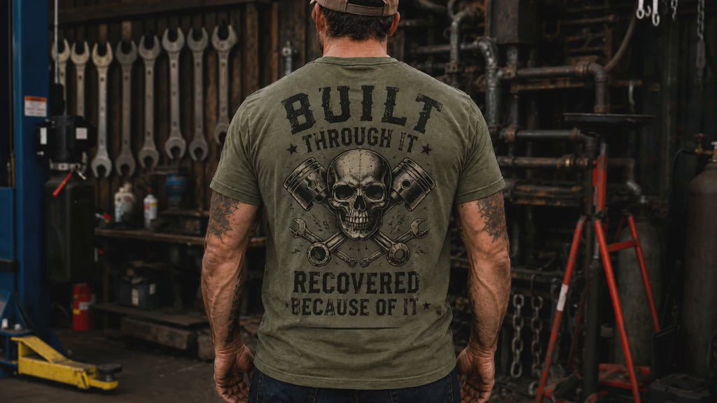 Built Through it Recovery Tee Shirt