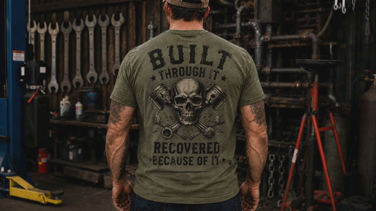 Built Through it Recovery Tee Shirt