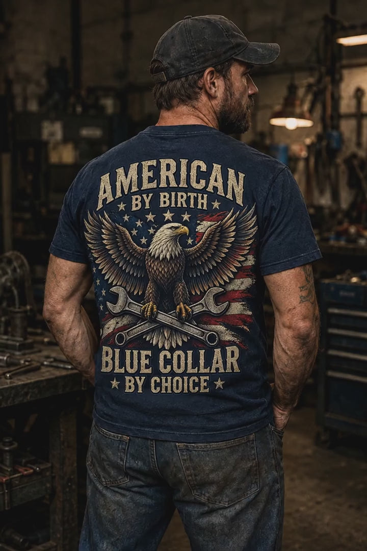 American By Birth Tee Shirt