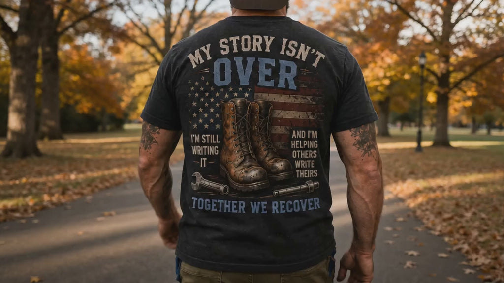 My Story Isn’t Over Recovery Tee shirt